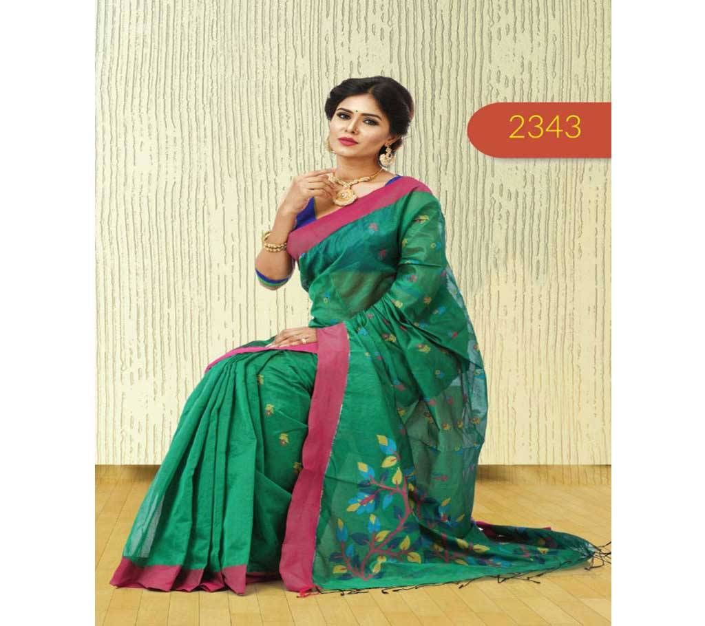 Tangail Handloom Pure Half Silk Saree