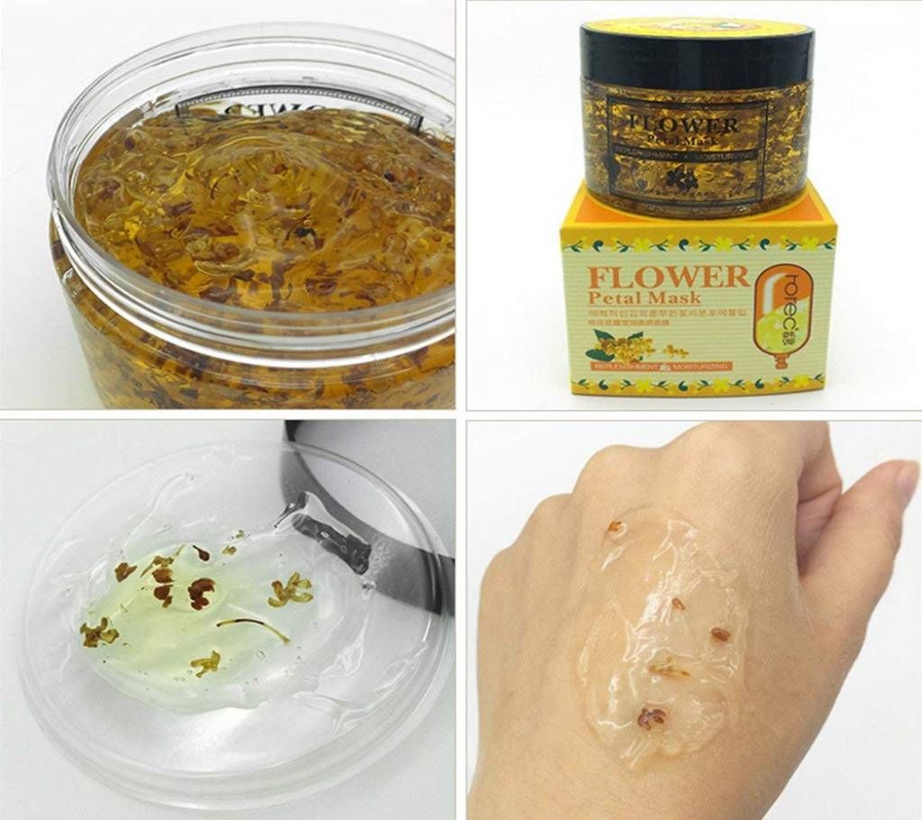 Osmanthus flower petal mask