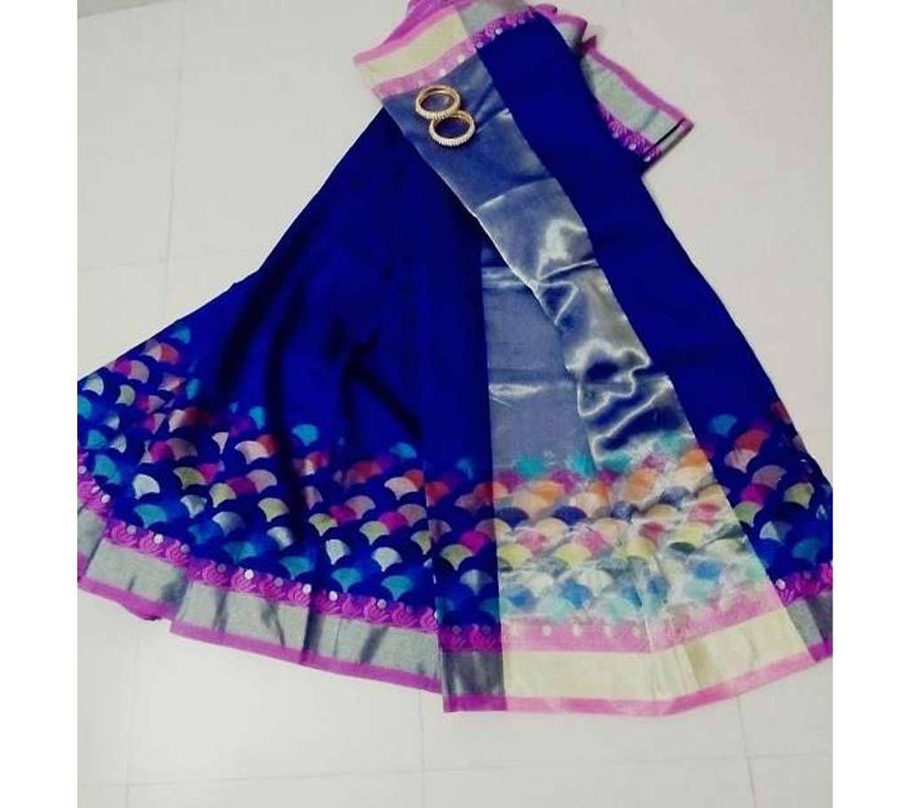 Half Slik Reshmi Sharee