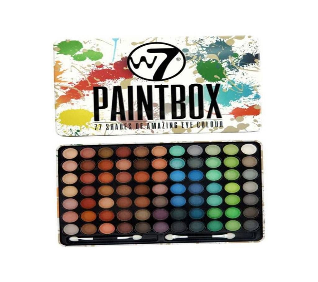 W7 Paintbox 77 Piece Eyeshadow Palette (NEW)  USA