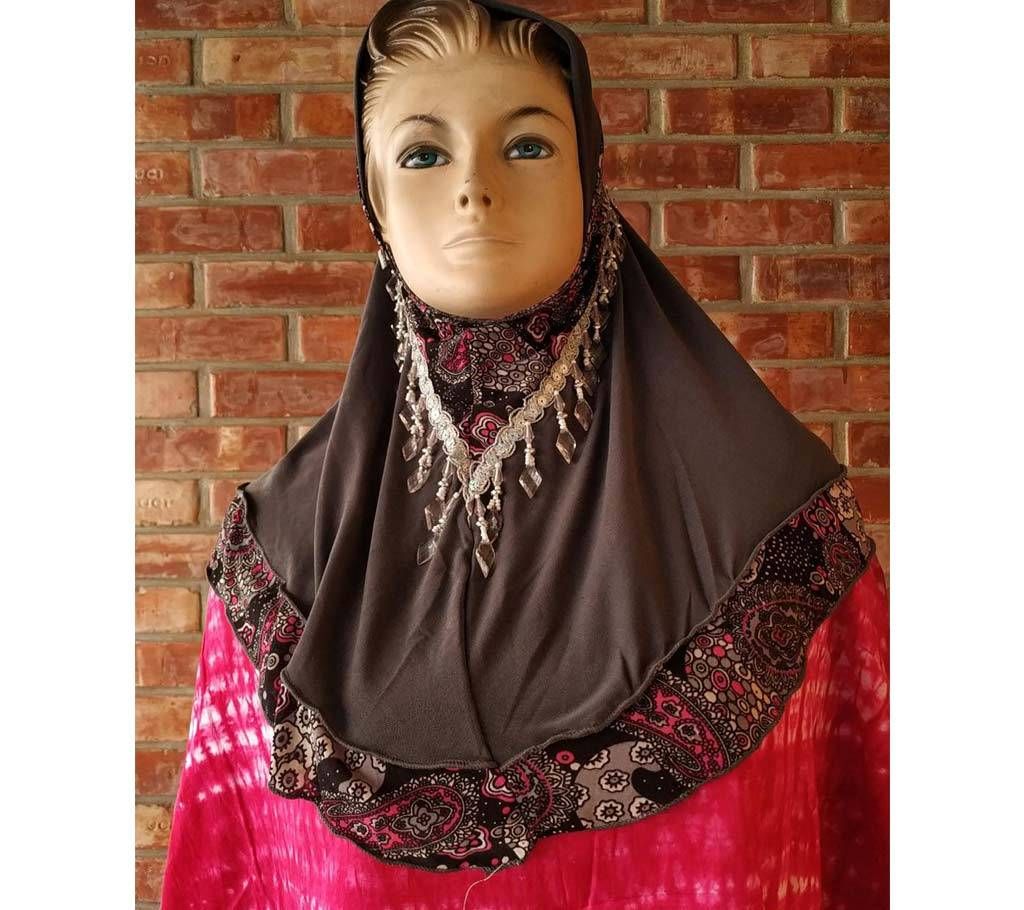 Ladies Stone work Hijab 