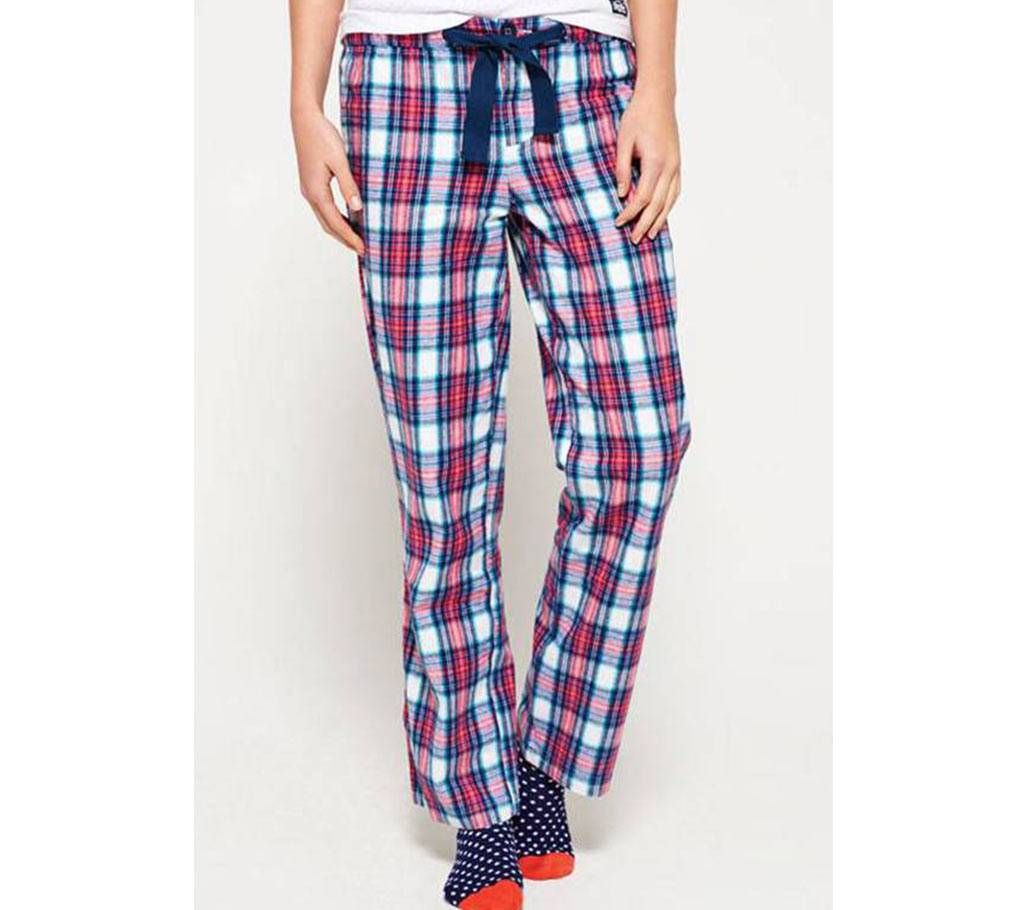 Multi-color Cotton Trouser for Women