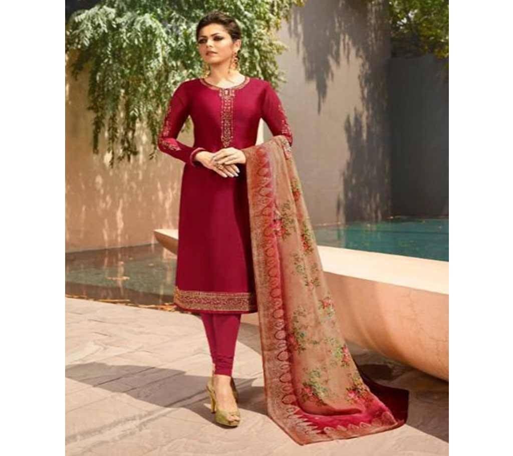 NITYA VOL-134 BY LT FABRICS 3405 Semi-stitched GEORGETTE Suit