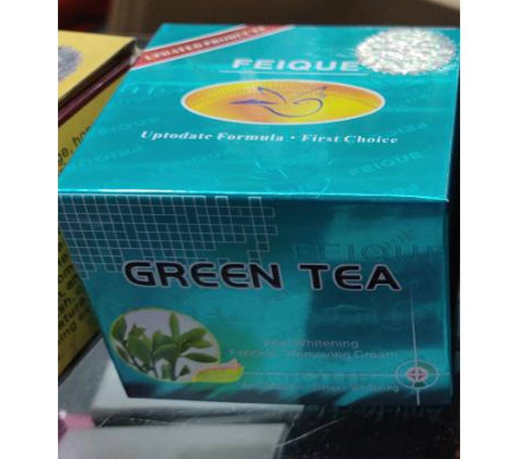 Green tea whiting cream-25gm-Taiwan -1pcs