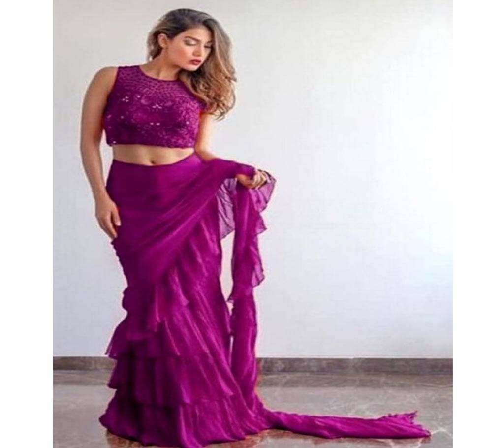 Weight Less Georgette saree For Women BDS-10