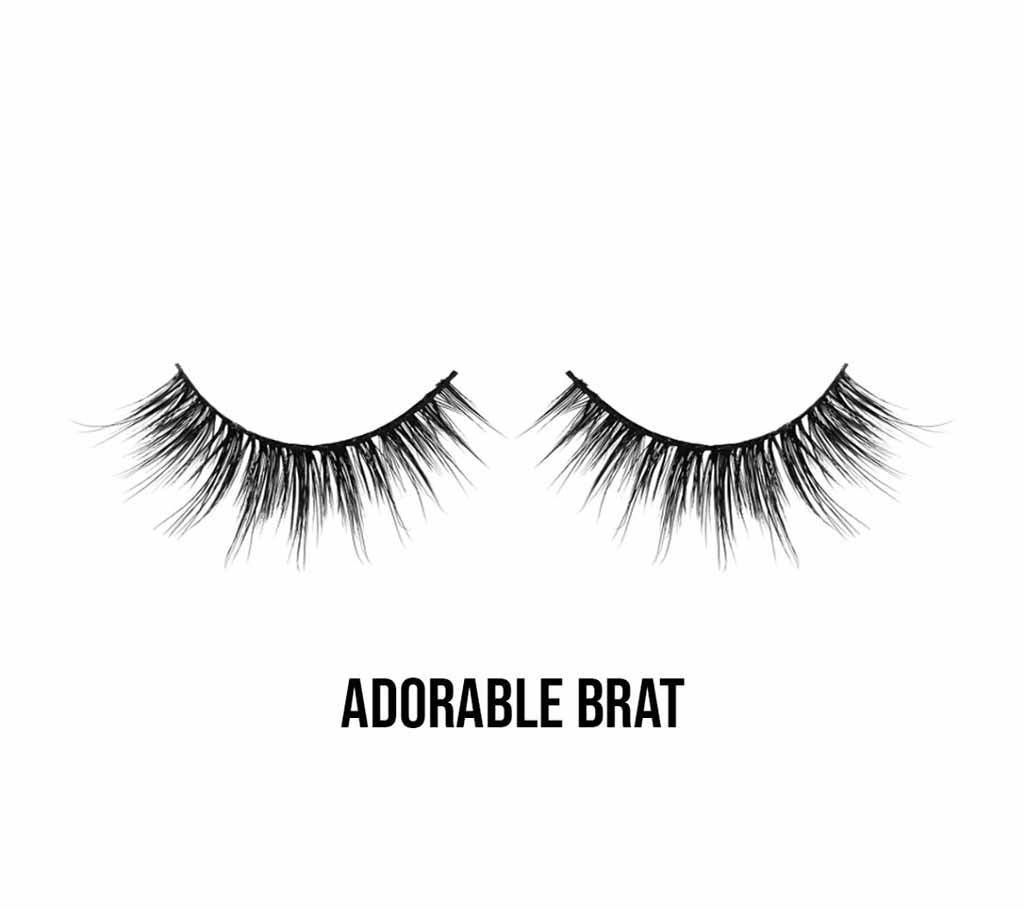 This is She - Adorable Brat False Eye Lashes -Premium Quality made from Korean Silk -1 pair- Canadian Brand -
