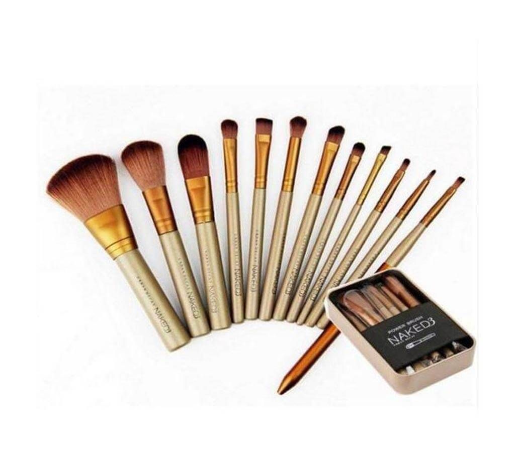 Naked makeup brushes set - ১২ pcs
