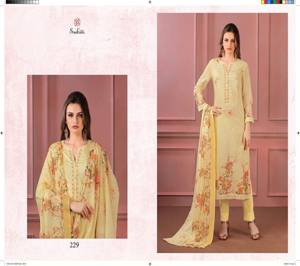 Sahiba Sudriti Timeless Flower Collection - 229 - GBS