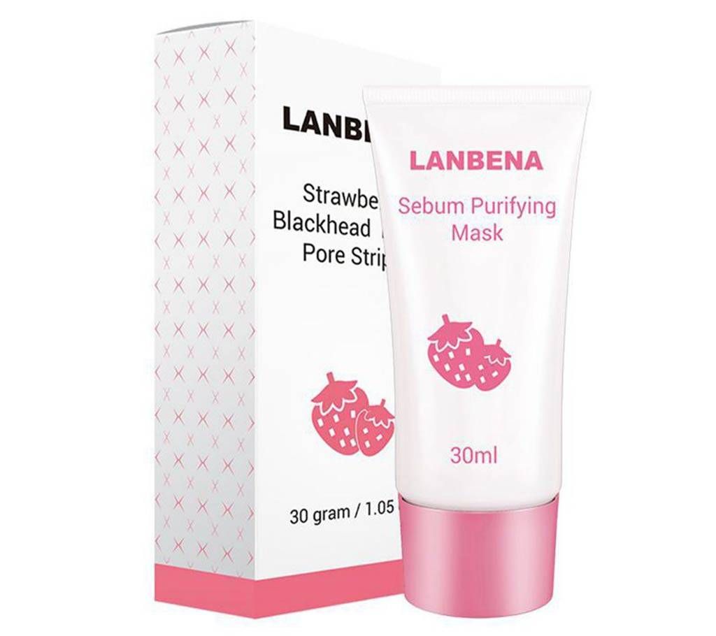 LANBENA Peeling Off Blackhead Remover Face Masks Acne Treatment-30ml-China