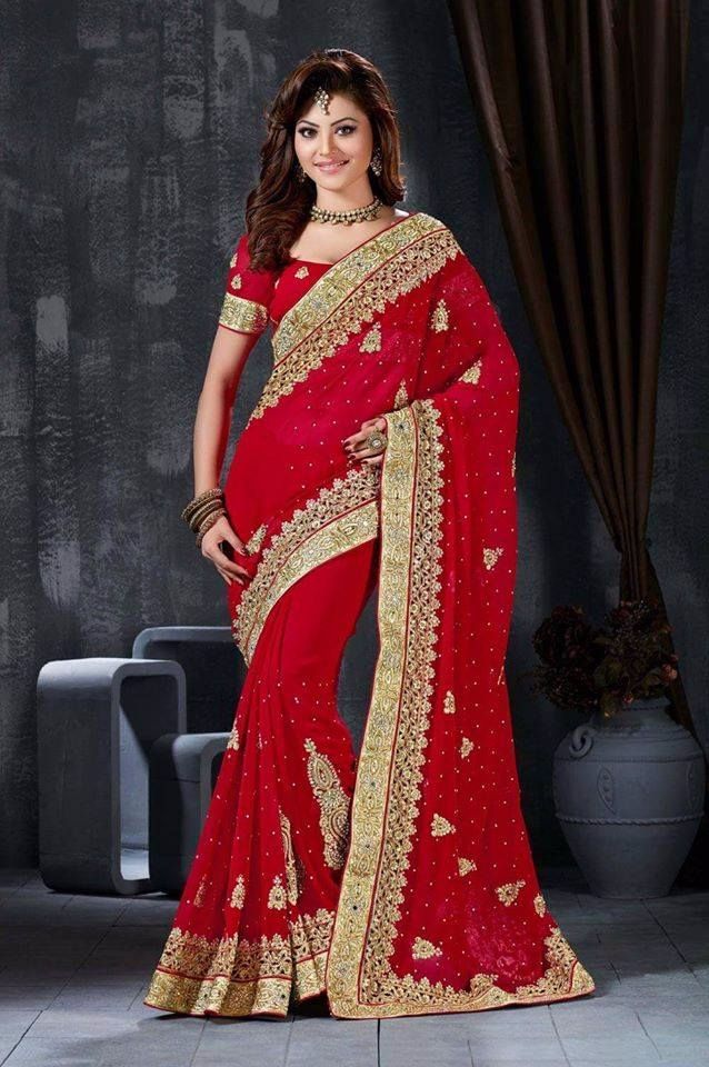 Indian Designer Georgette Saree