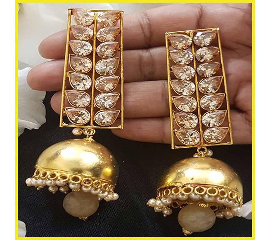 Indian gold plated earrings