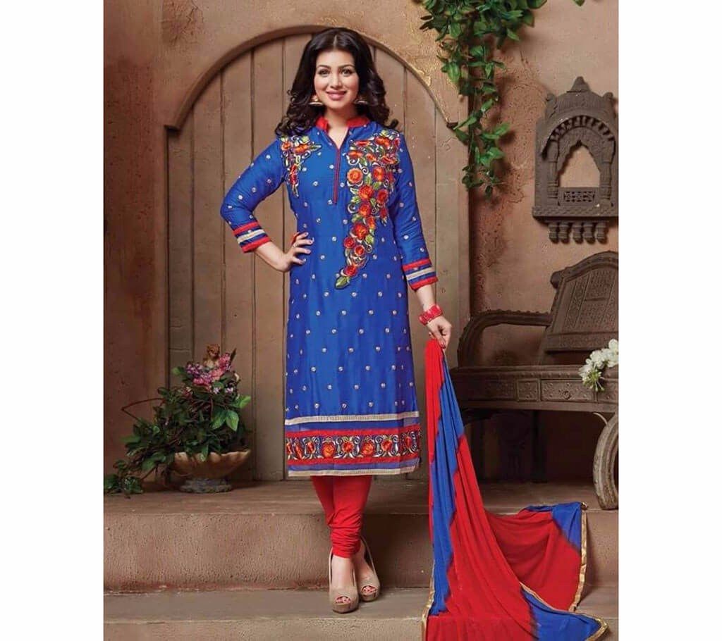 Un-stitched Hand Block Printed Cotton Three pcs (Copy)