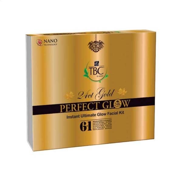 TBC Nature 24Ct Gold Instant Ultimate Glow Facial Kit