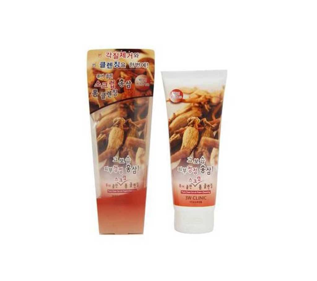 Pure Clean Scrub Ginseng Foam Cleansing (Ginseng)