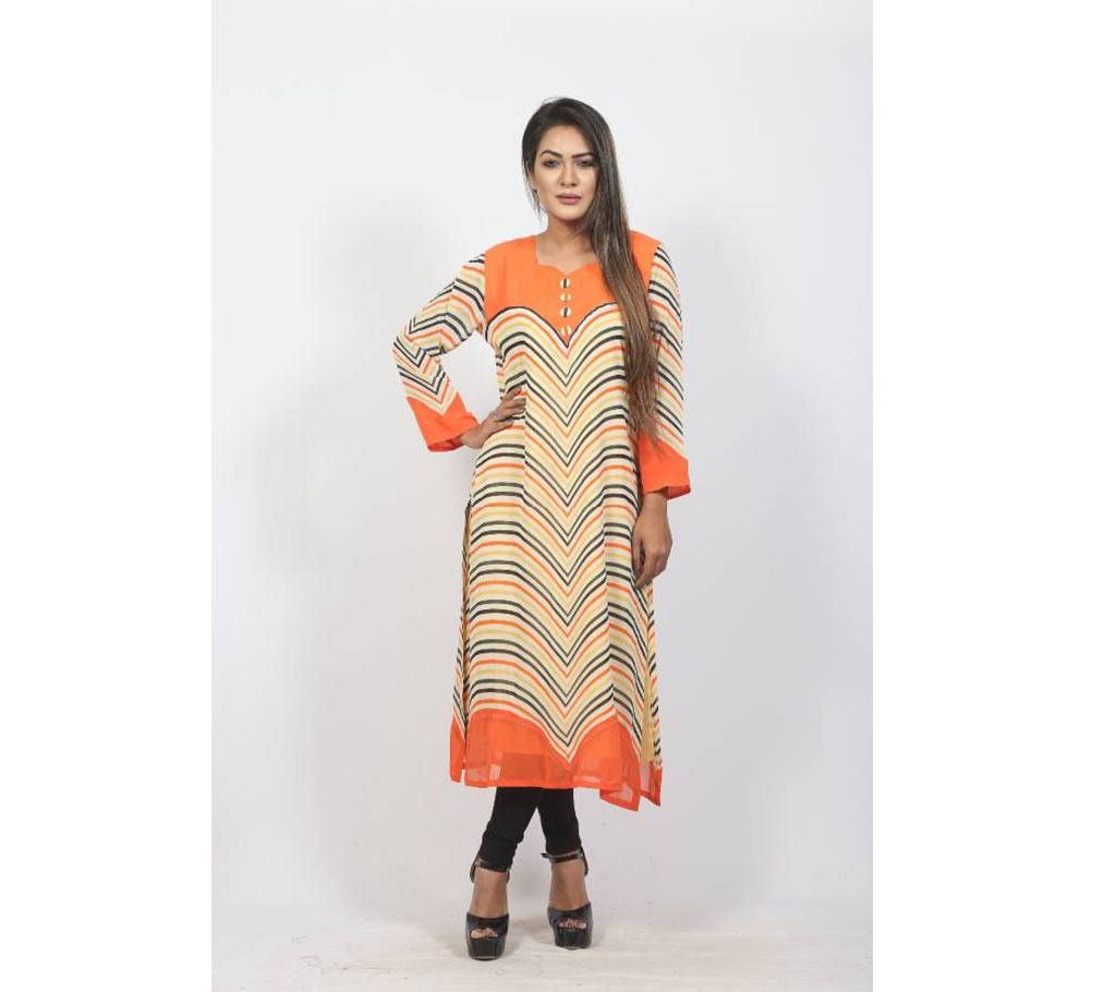 Multicolor Georgette Kurti For Women