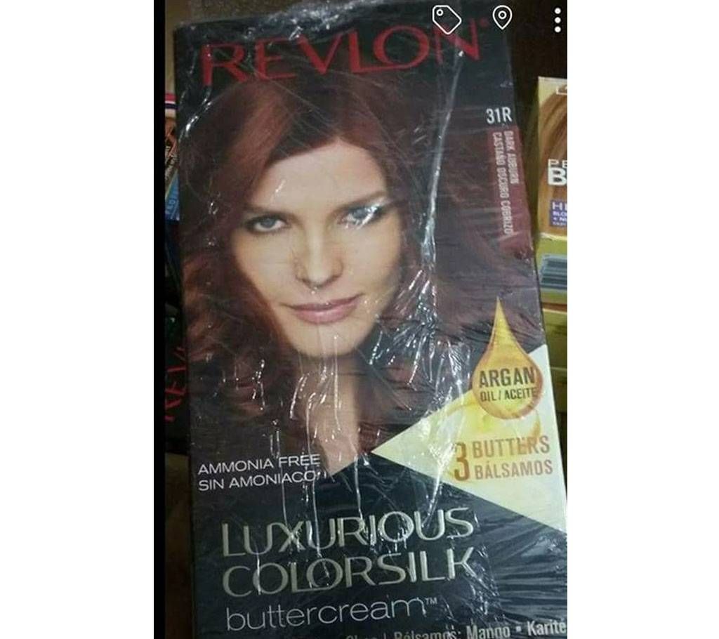 Revlon Dark Auburn hair dye (UK)