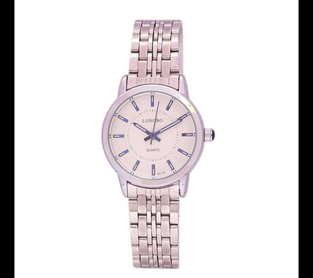 Longbo 1017 Stainless Steel Analog Watch For Women