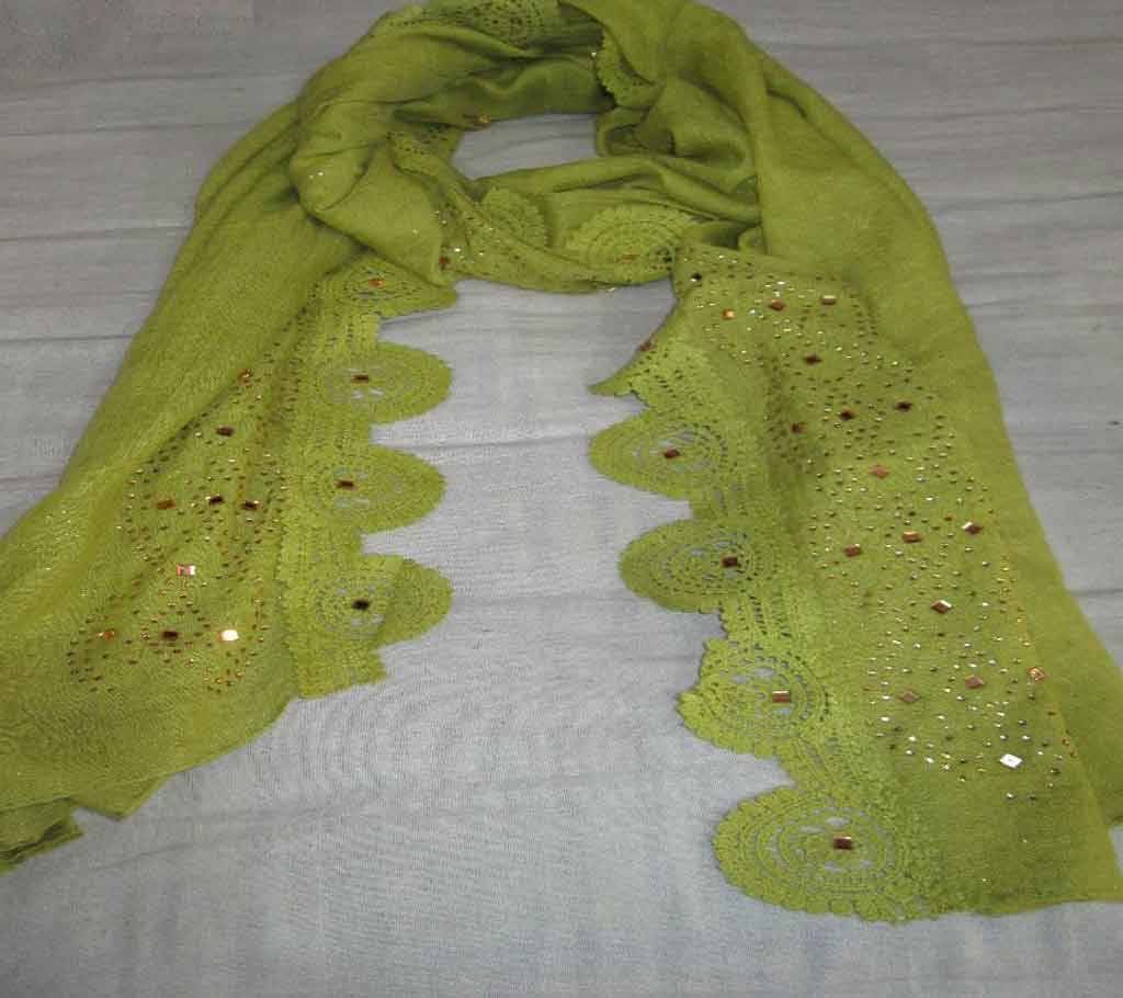 Ladies Stone Setting Cotton Hijab