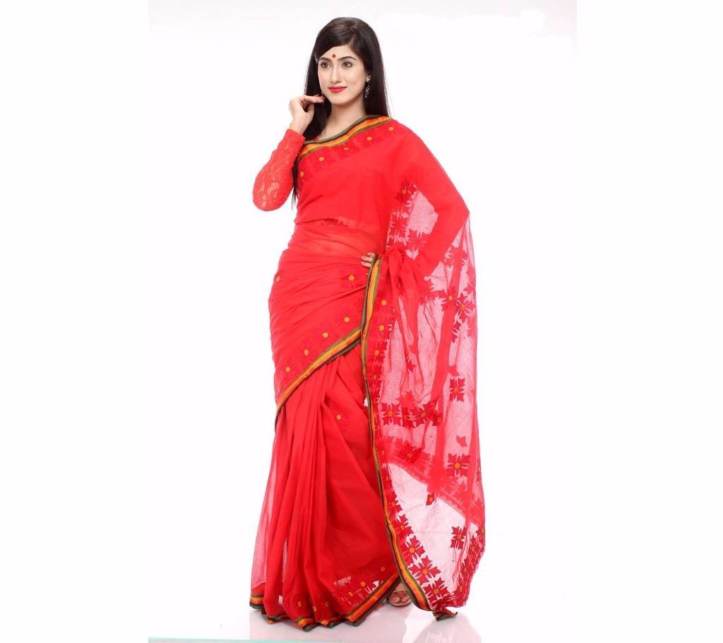 Applique Kota Cotton Sharee