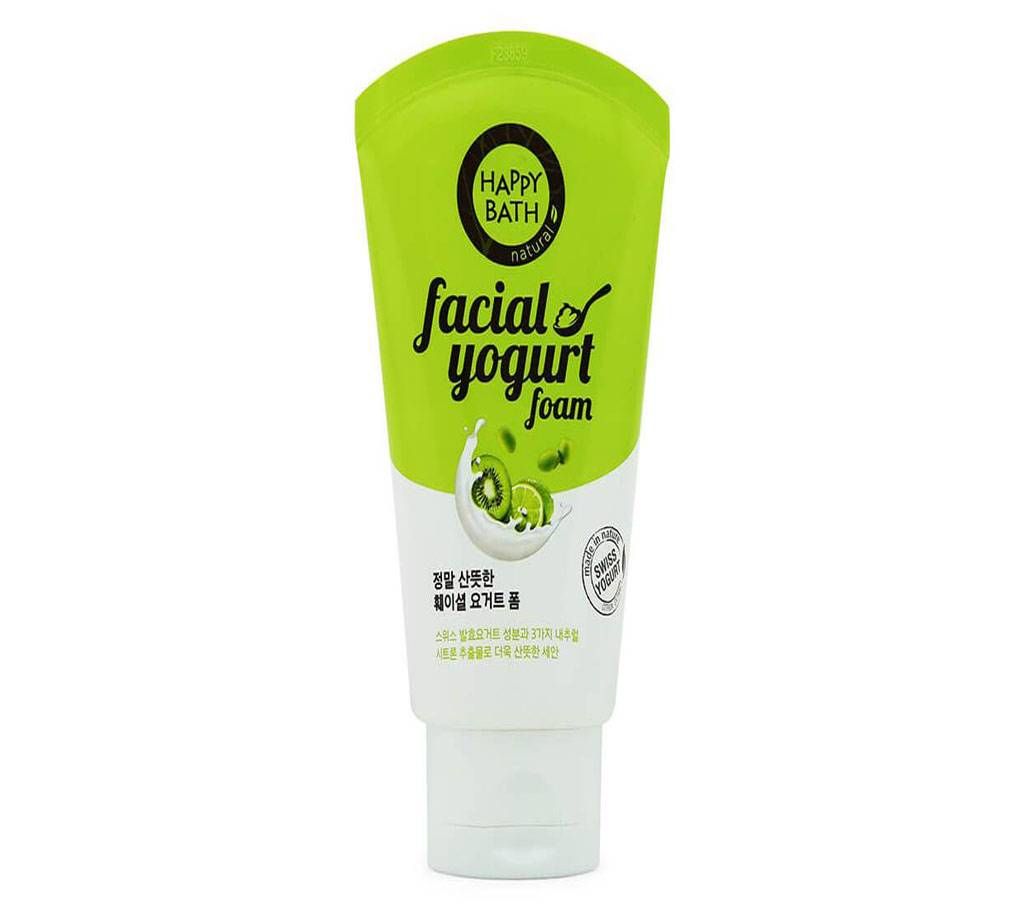 Happy Bath Facial Yogurt Foam Face wash 120g KOREA