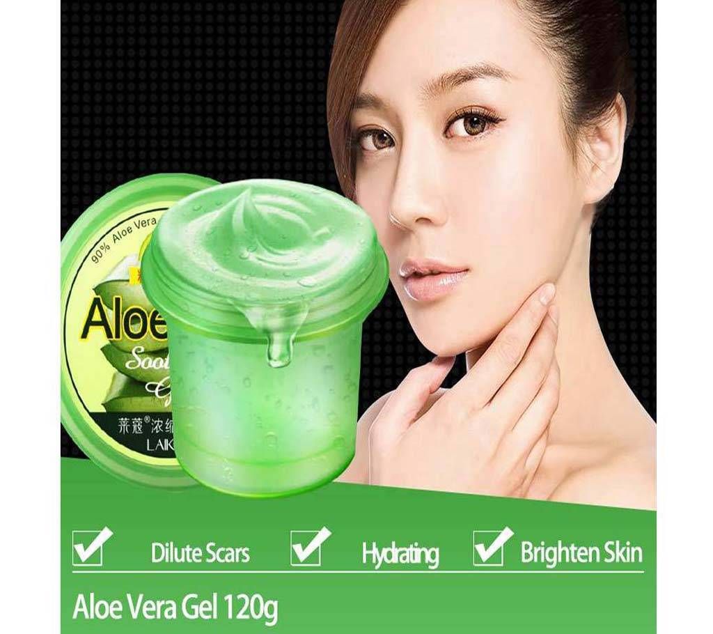 Laikou Wrinkle Removal Pure Natural Aloe Vera Gel Repair Cream Moisturizing Anti Acne 120g China
