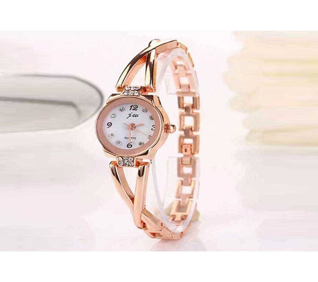 rose gold rest watch for woman