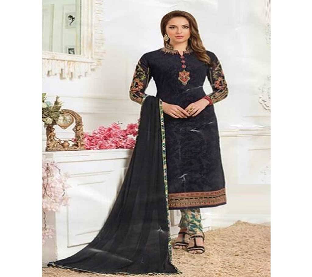 RaniTrendz ORIGINAL INDIAN 2 PART GEORGETTE UNSTITCHED 3 PIECE