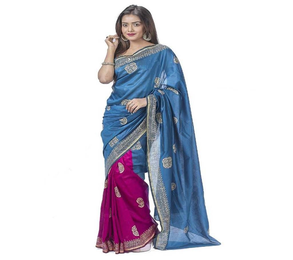 Silk Saree Special Block Boutique 13 Hat With Blouse