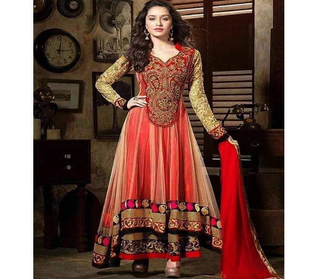 Unstitched Indian Georgette Three-Peace