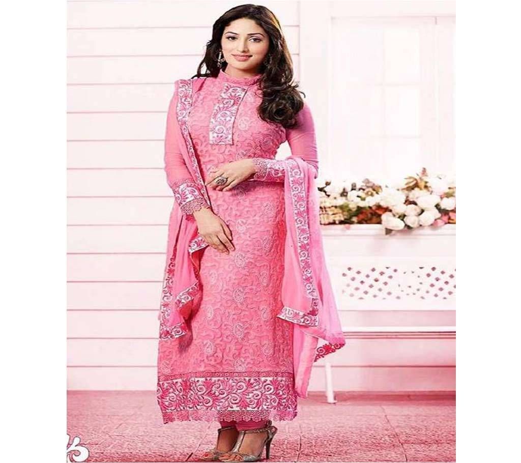 Pink cotton Salwar Kameez for Women