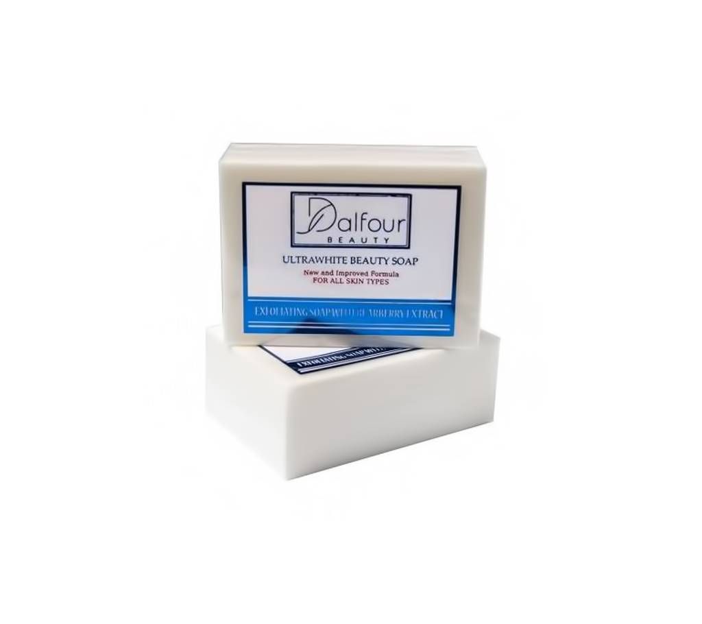 NEW DALFOUR BEAUTY ULTRAWHITE BEAUTY SOAP - GREAT FOR ALL SKIN TYPES!  - USA