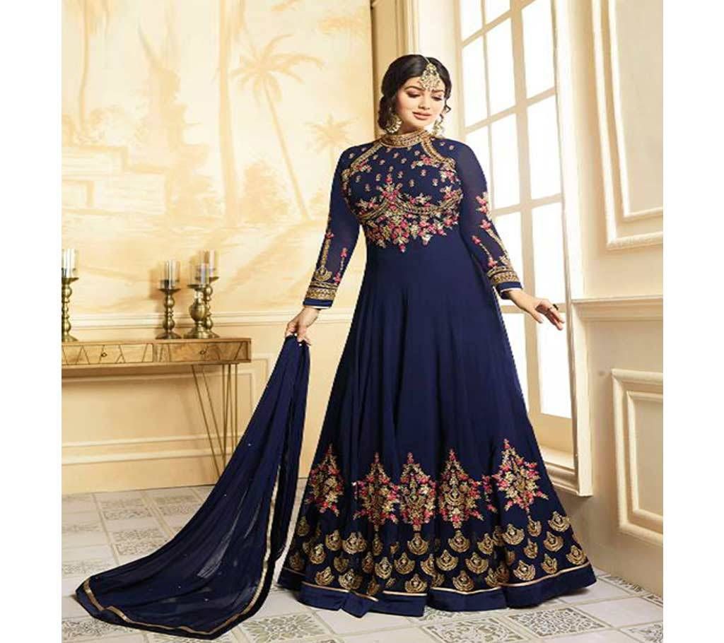 Ayesha Takia Georgette Designed Embroidery Long Salwar Suit