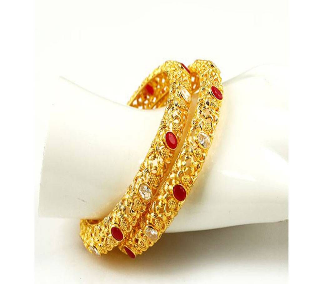 Goldplated bangle (2 pice)