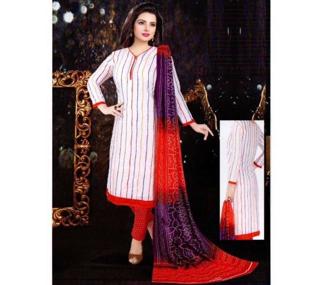 Unstiched Salwar Kamiz Set