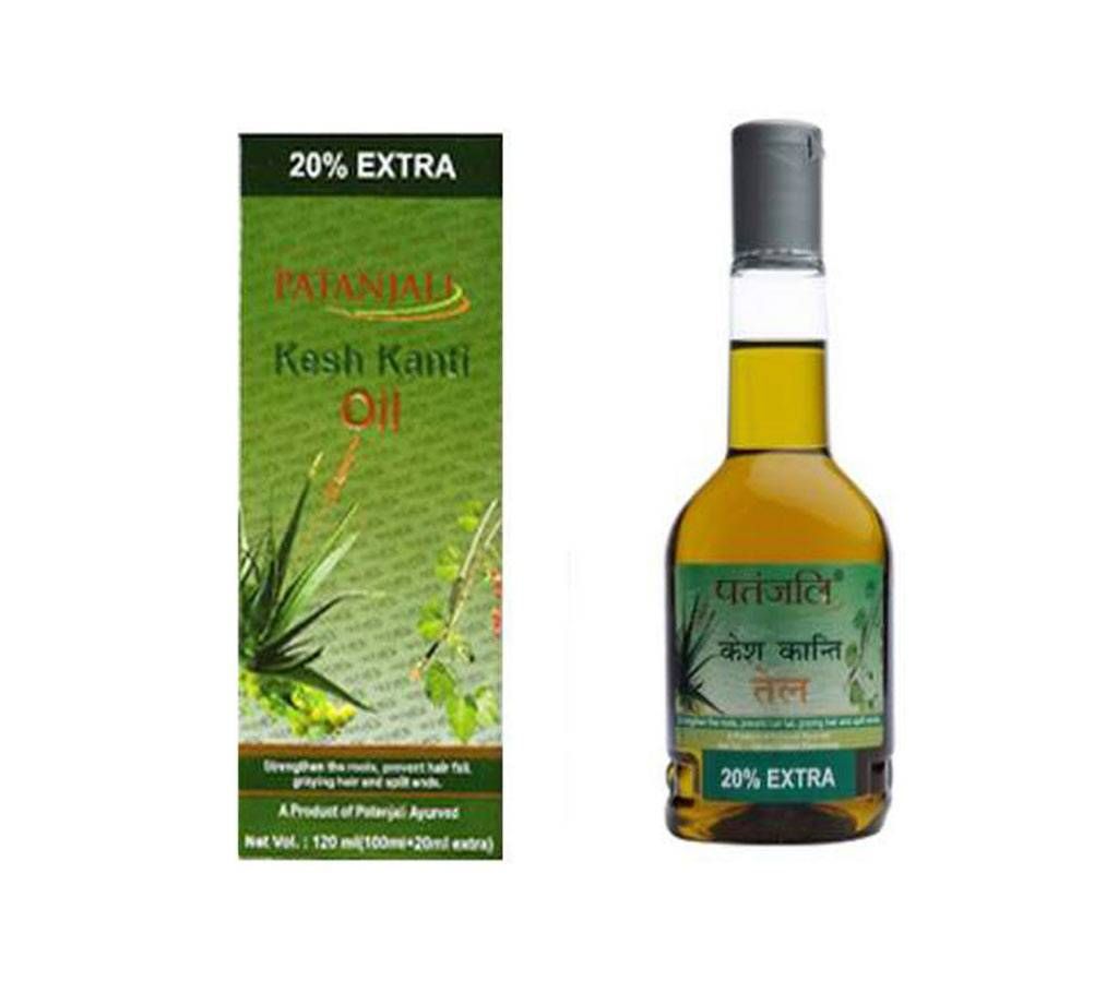 Patanjali Kesh Kanti Ayurvedic Hair Oil - 120ml -India