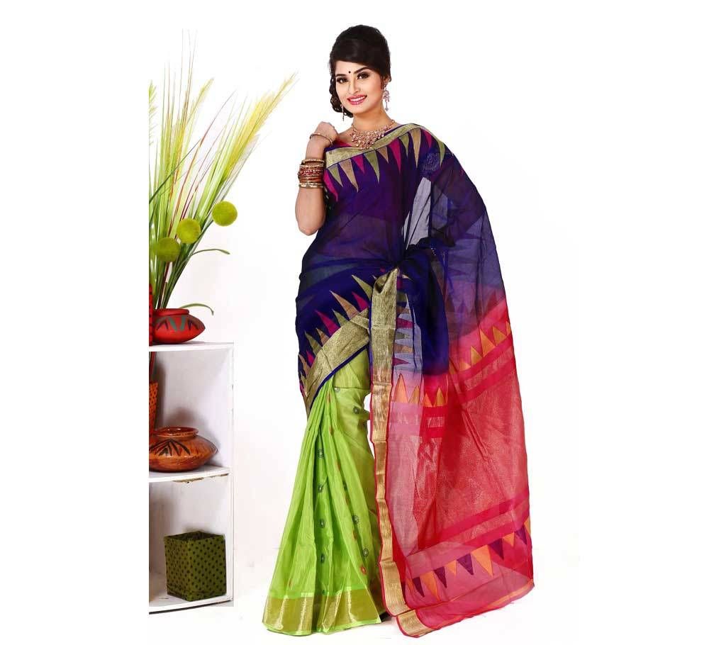 hand work half silk sharee 