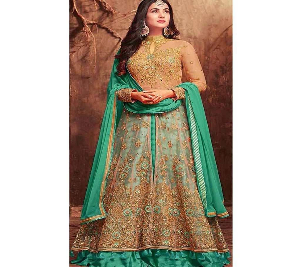 Georgette Embroidery Work Dress 13