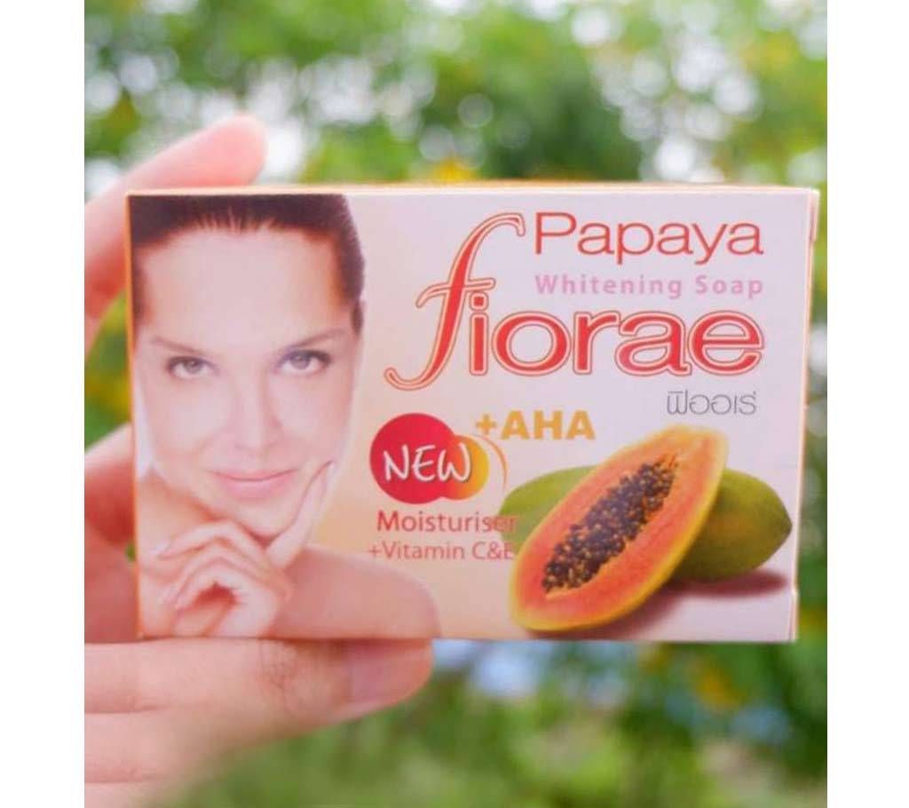Fiorae Papaya Whitening Soap  135 gm Thailand