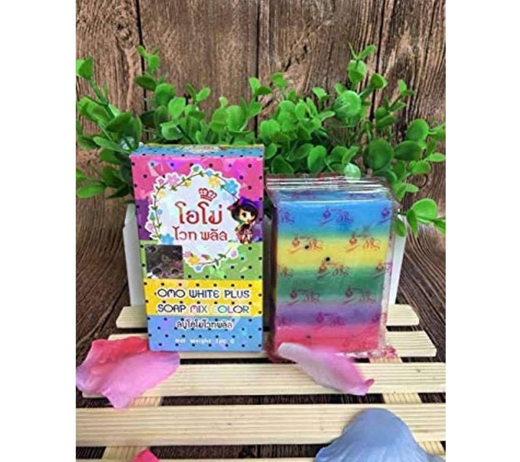 OMO White Plus Mix Color Soap Thailand 100gm X 2pcs (200gm)
