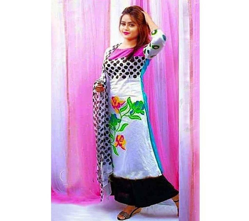Cotton With Block Print Salwar Kameez