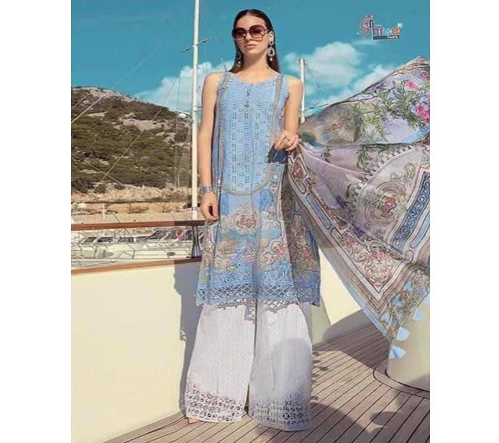 Mariya B Lawn Unstitched cotton Indian three piece