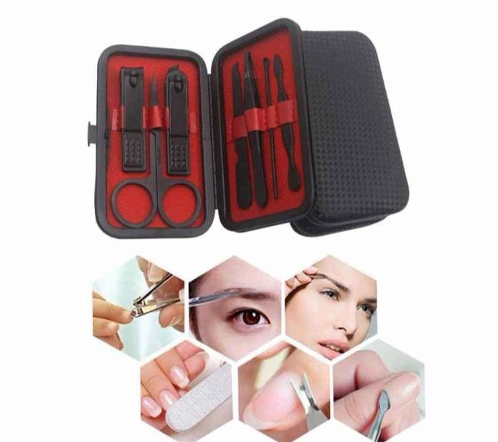 Portable Manicure Nail Clippers Sets Carbon Steel