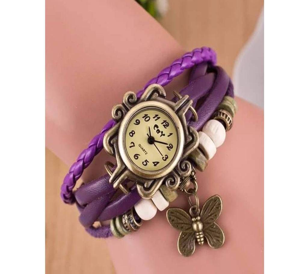 Multi Color Lades Bracelet Watch 