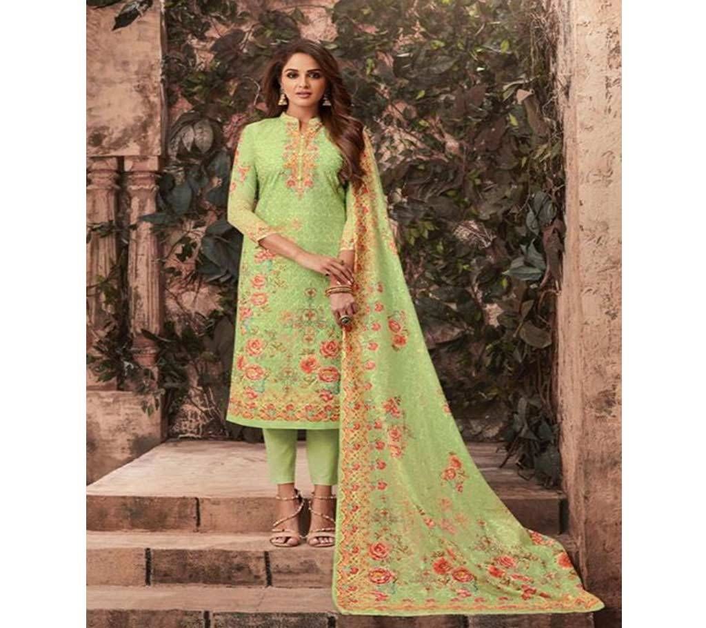 Unstitched Shalika Vol 46 - Green - 1773 - SST