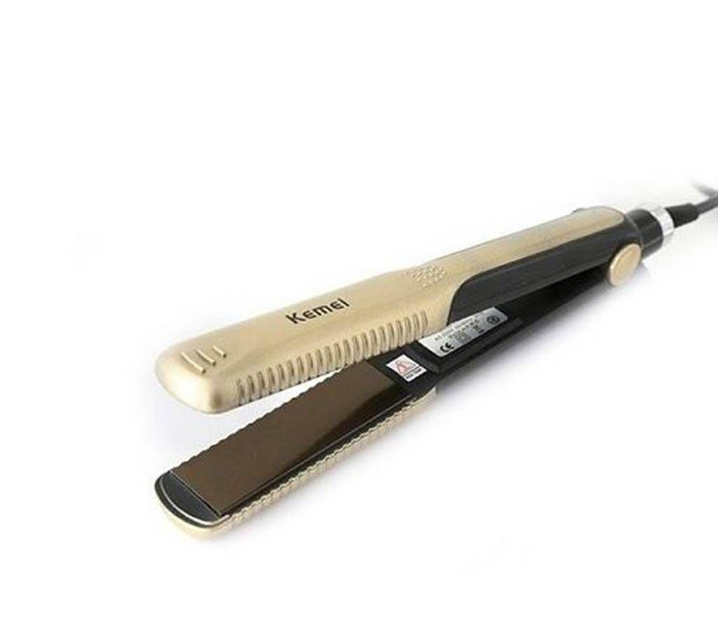 Previous product    Next product Kemei KM-327 Hair Straightener  Gold