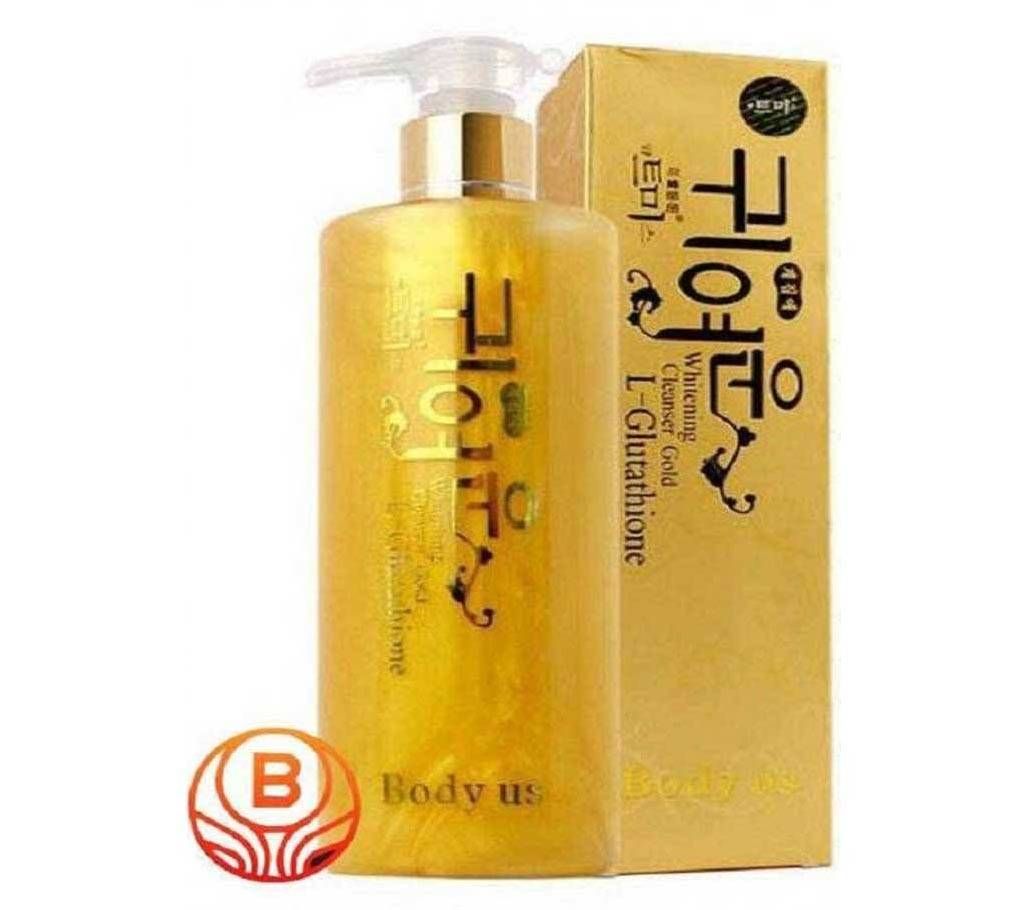 L-GLUTATHIONE GOLD WASH WHITE MOESHCHARAISING LOTION SKIN WHITENING CLEANSER 280ML- KOREA