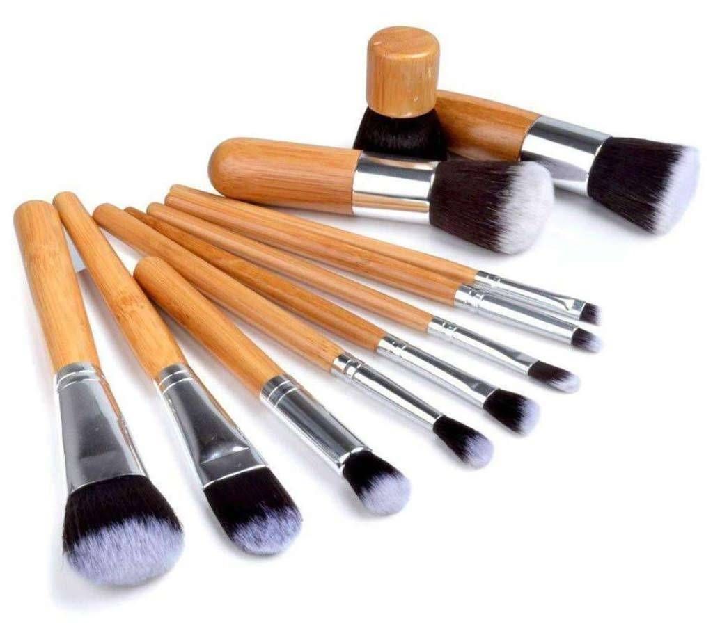 11Pcs Bamboo Brush Set