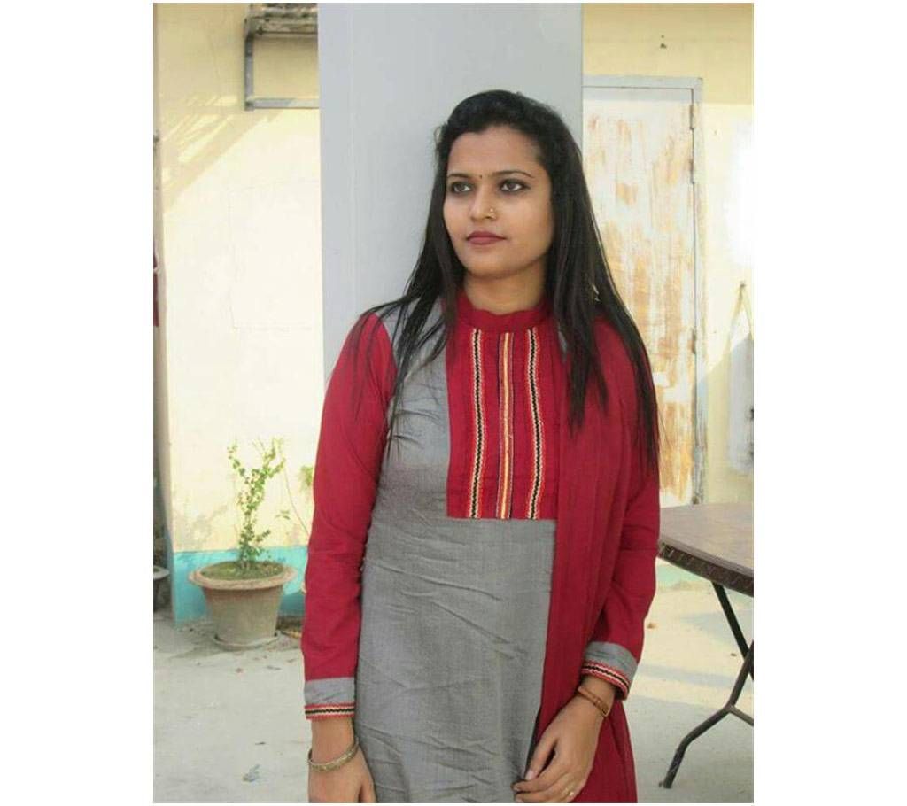Un stitched Georgette three piece 