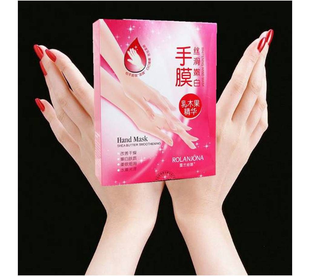 ROLANJONA HAND MASK-Shea butter Whitening HandMask