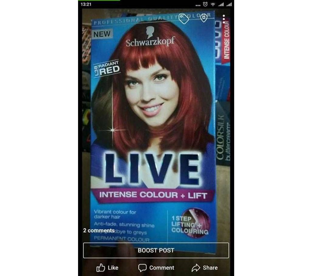 Schwartzproof live Radiant Red (UK)